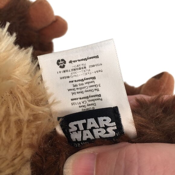 Authentic Disney Store Star Wars Ewok Wicket Plush 12" Stuffed Animal Toy - Picture 7 of 9
